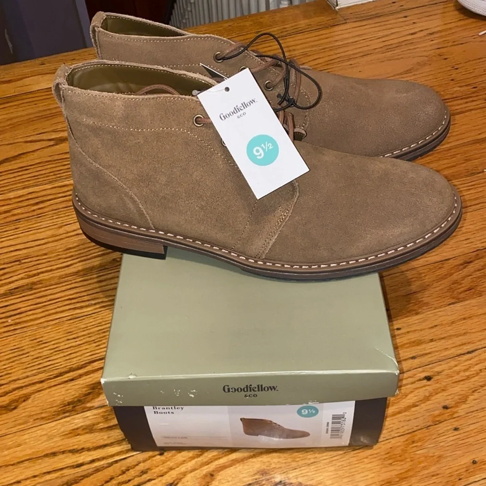 Goodfellow & co size 9.5 Brantley boots nwt